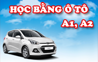 Học bằng ô tô A1, A2